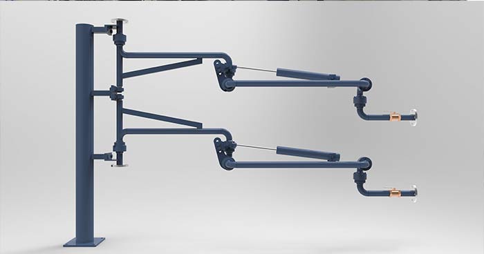 液上裝卸車(chē)鶴管圖